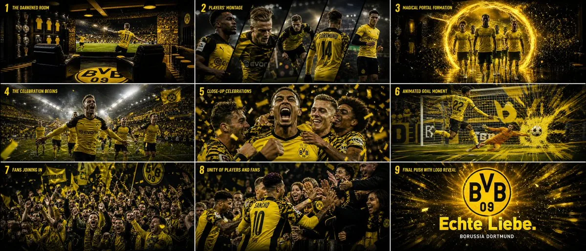 Cinematic Sports Storyboard reference