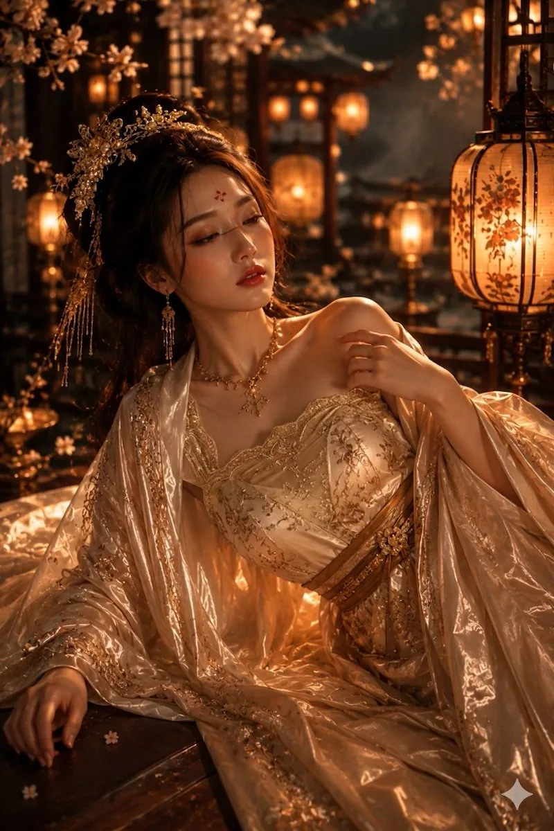 Ancient Chinese Empress Palace Portrait reference