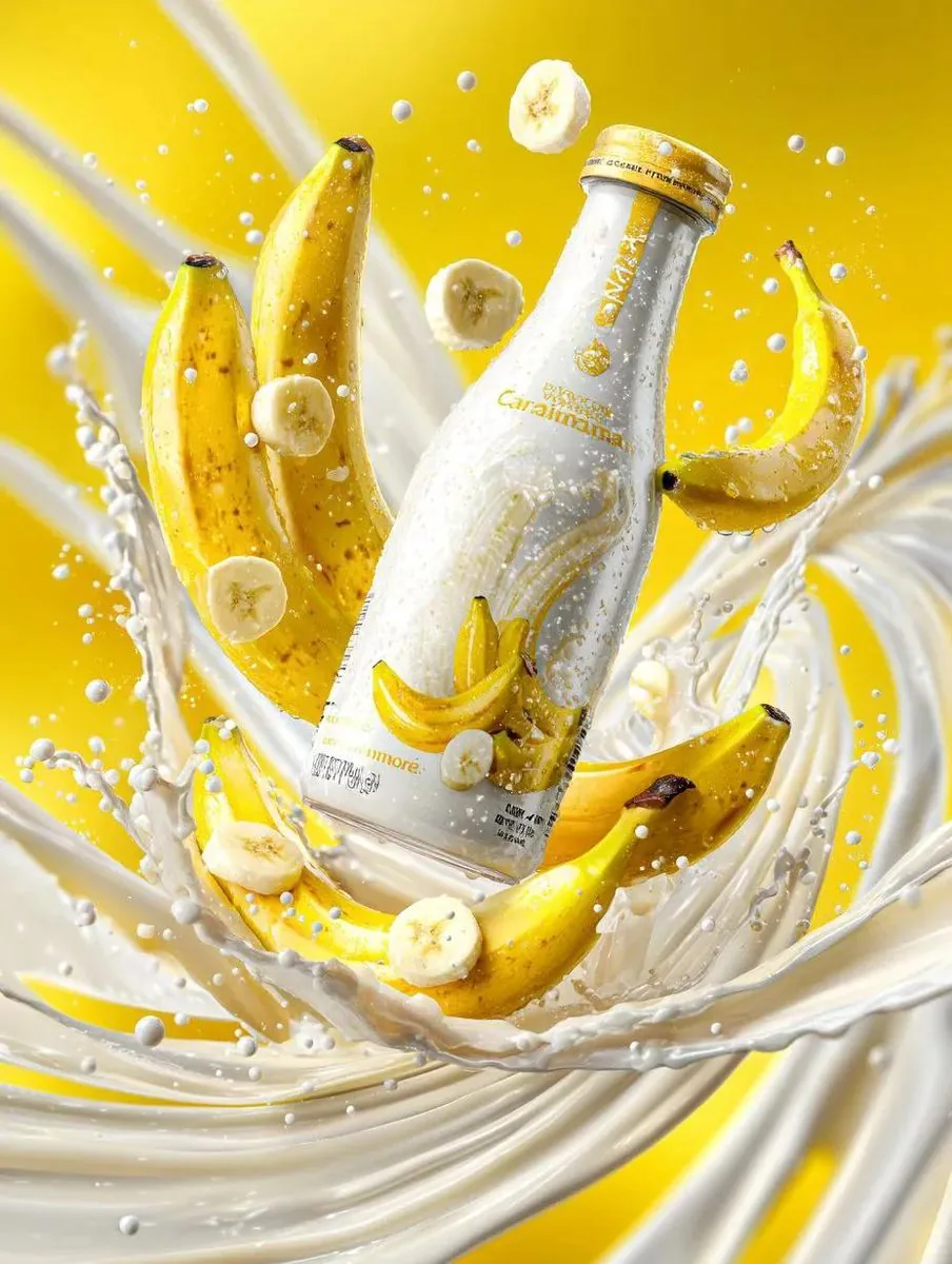 Banana Milk Commercial Ad reference