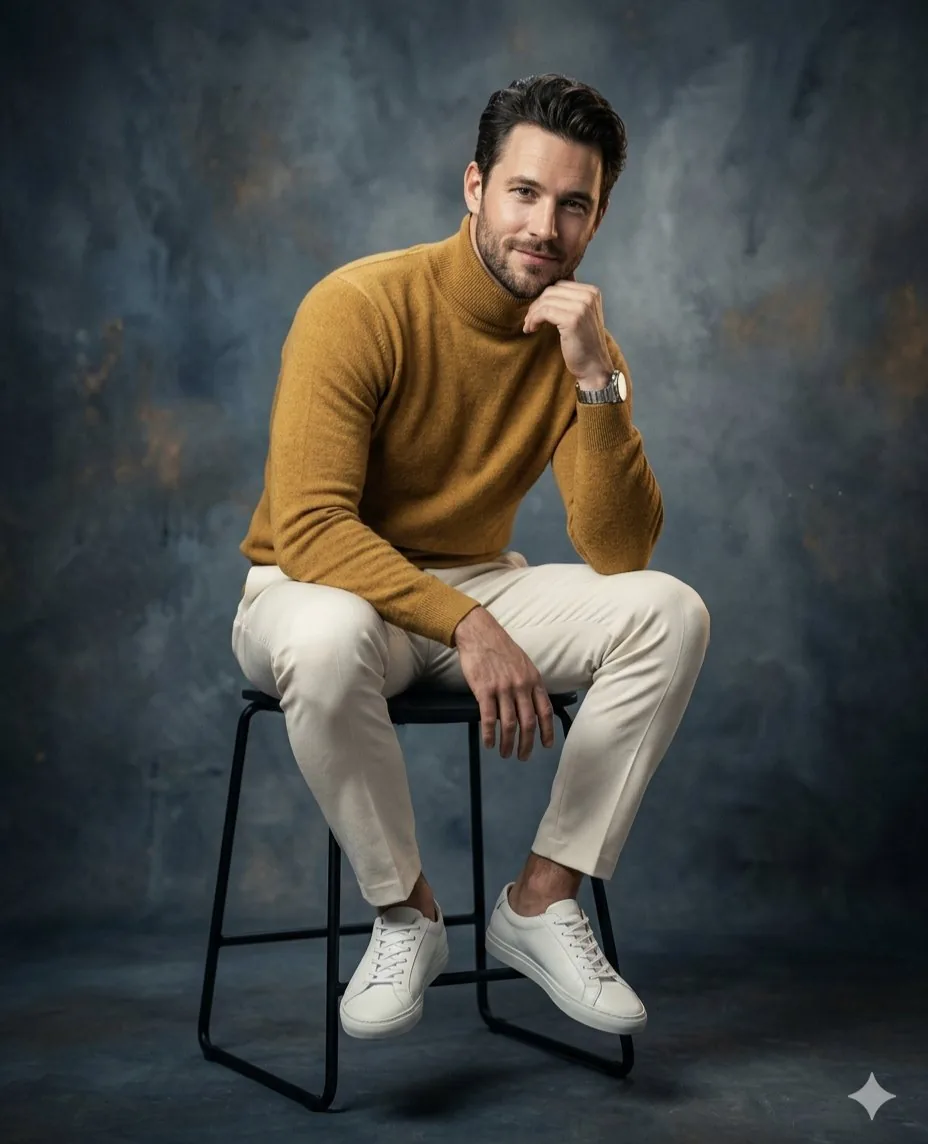 Classic Studio Male Portrait reference