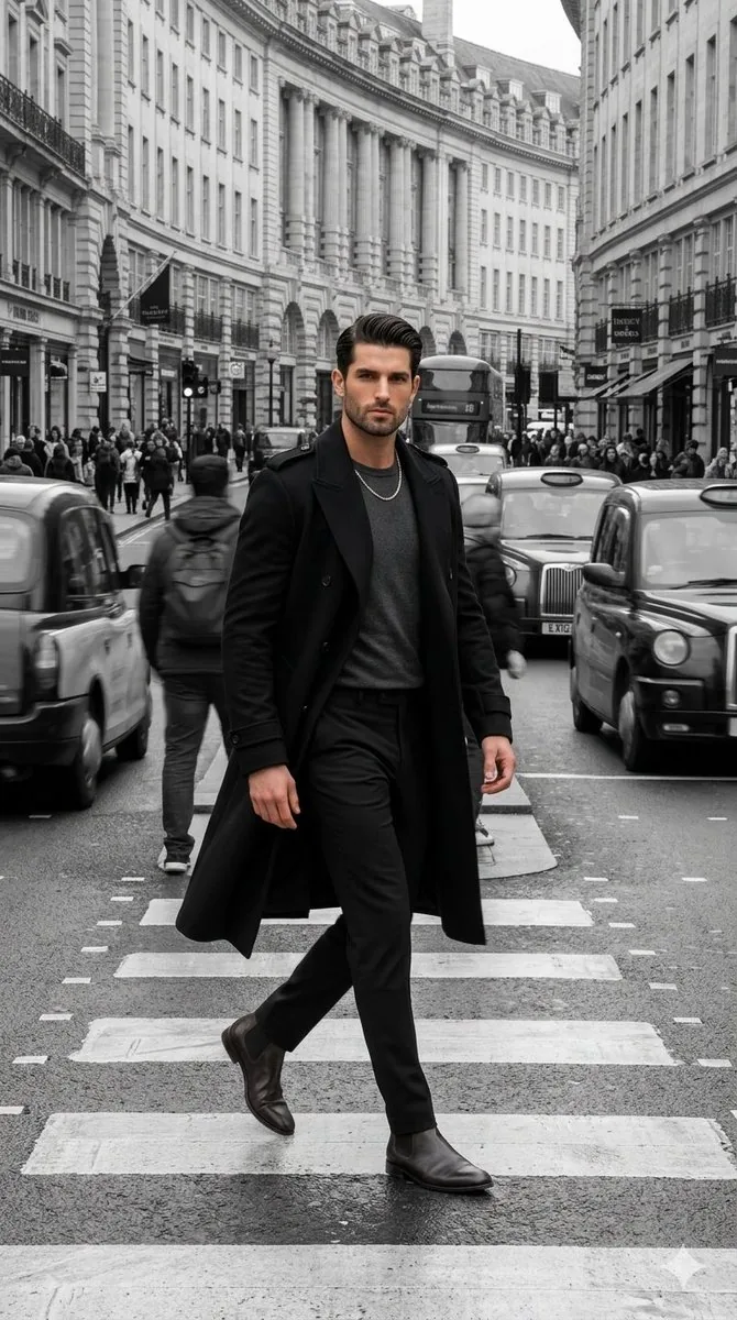Hyper-realistic Cinematic Street Portrait reference