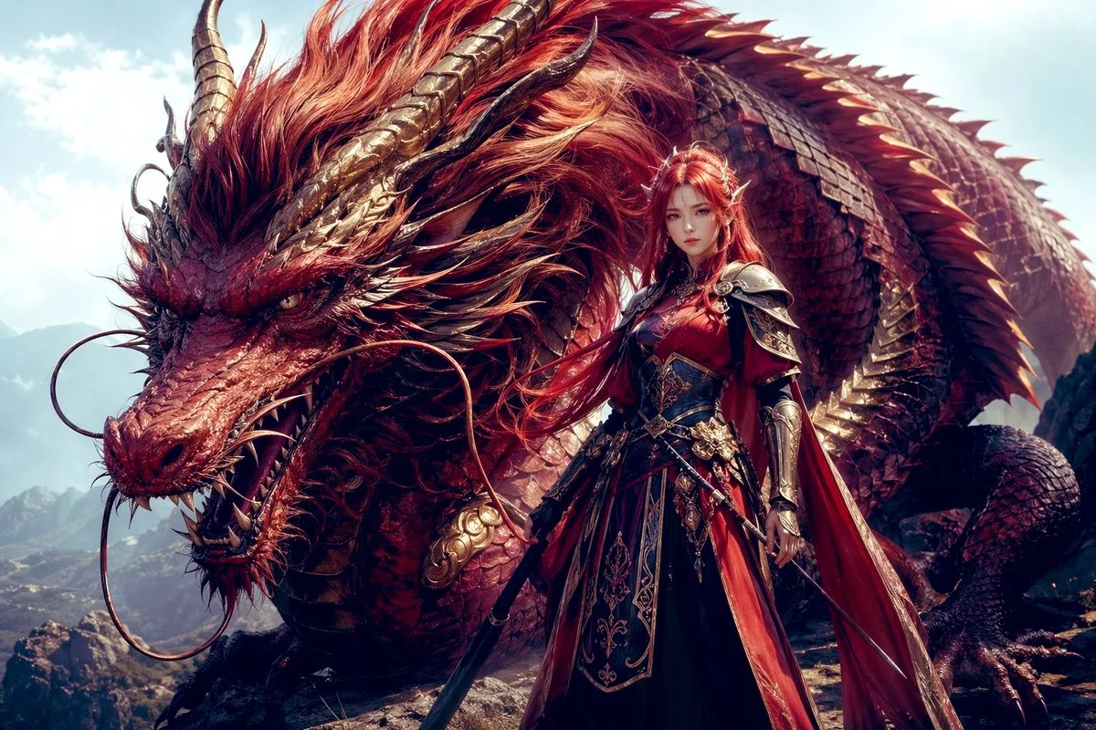 Dragon Knight and Crimson Dragon reference