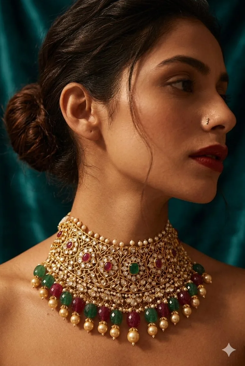 Luxury jewelry fashion editorial reference