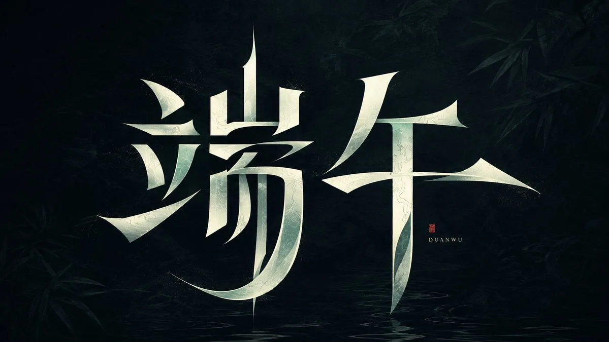 Modern Heterogeneous Chinese Font Design reference