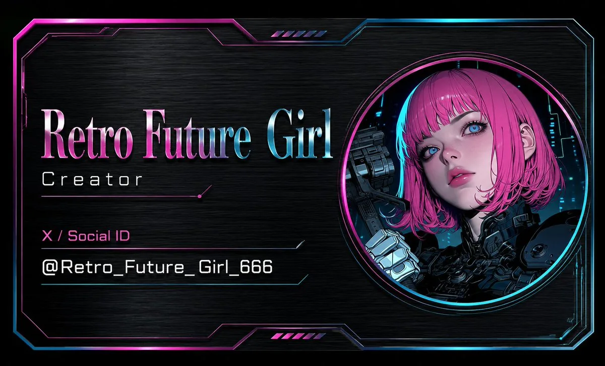 Cyberpunk AI Creator Card reference