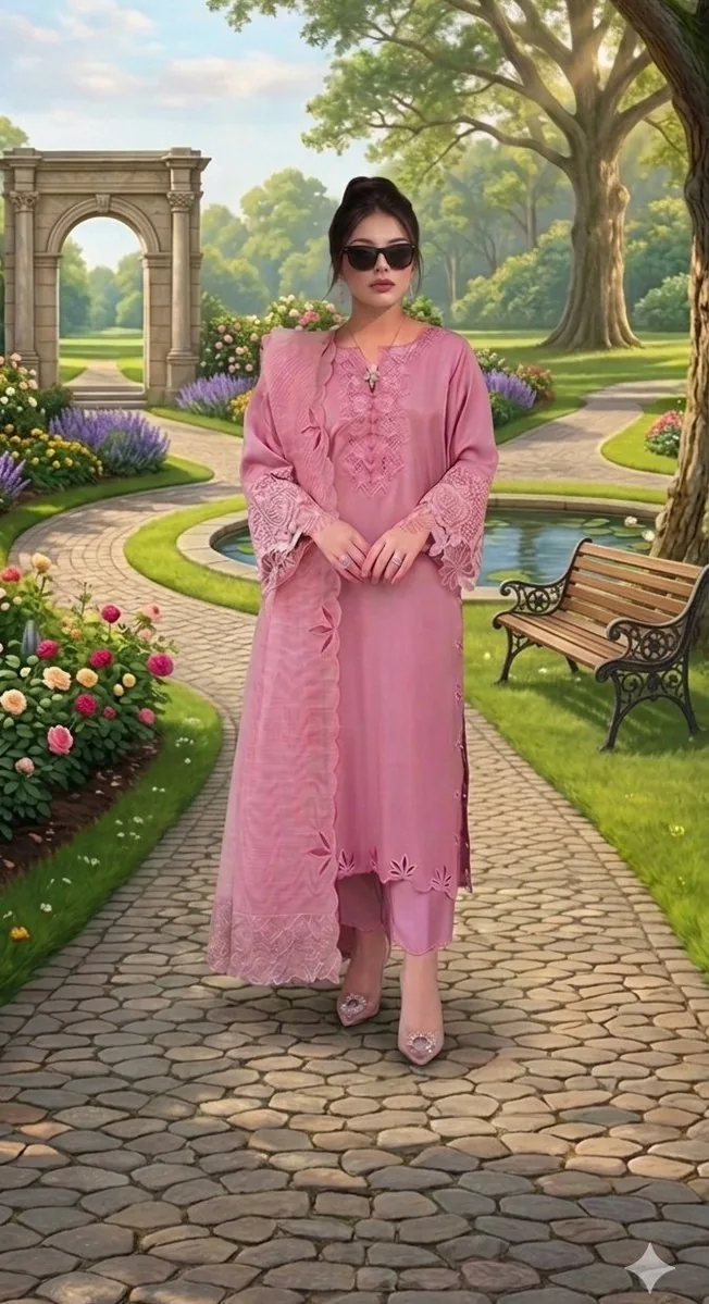 Classical Garden Fashion Portrait - Nano Banana Pro AI Prompt for Product Marketing reference