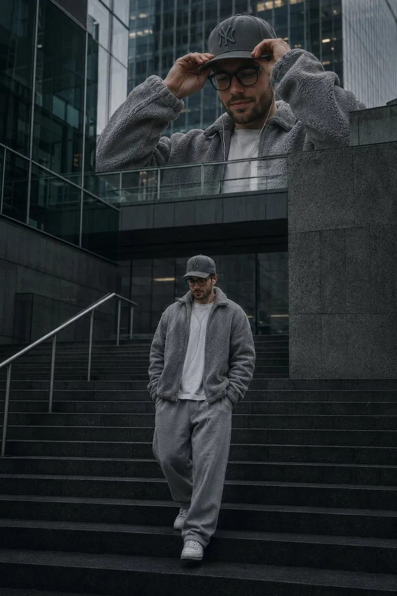 Luxury Streetwear Urban Editorial reference