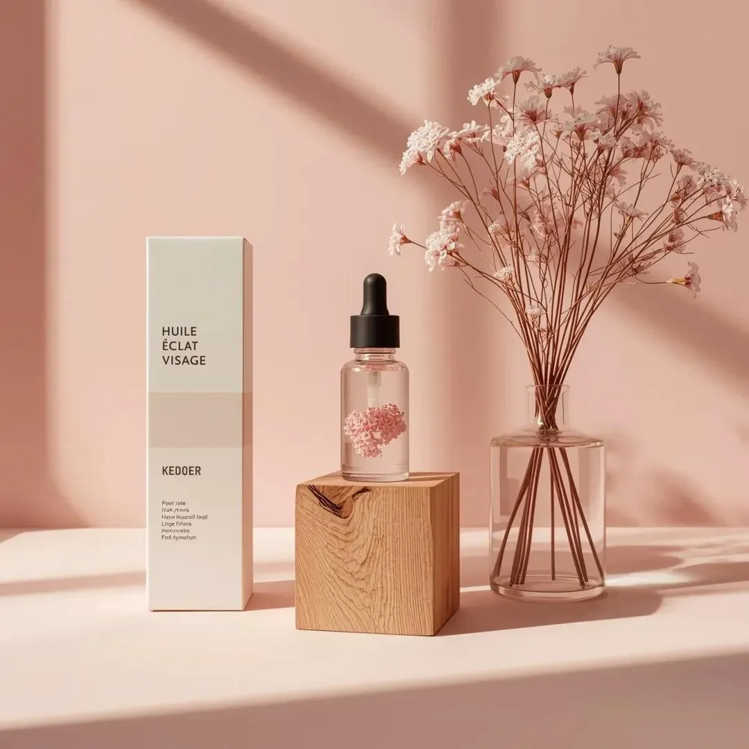 Minimalist Skincare Product Studio Photography Prompt - Nano Banana Pro AI Prompt for Product Marketing reference