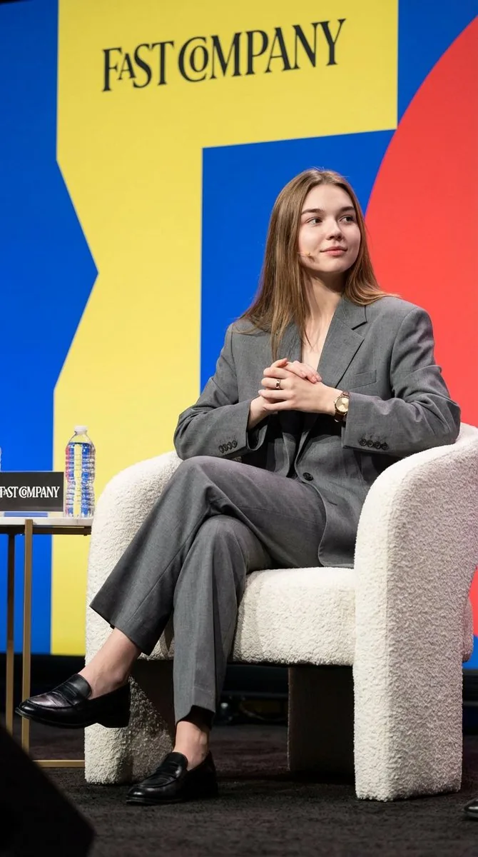 Candid Editorial Conference Portrait Prompt with Identity Lock - Nano Banana Pro AI Prompt for Social Media Post reference