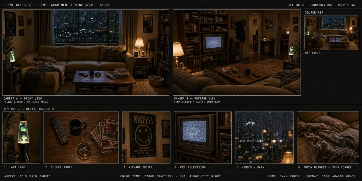 Spatial Art Director Storyboard reference