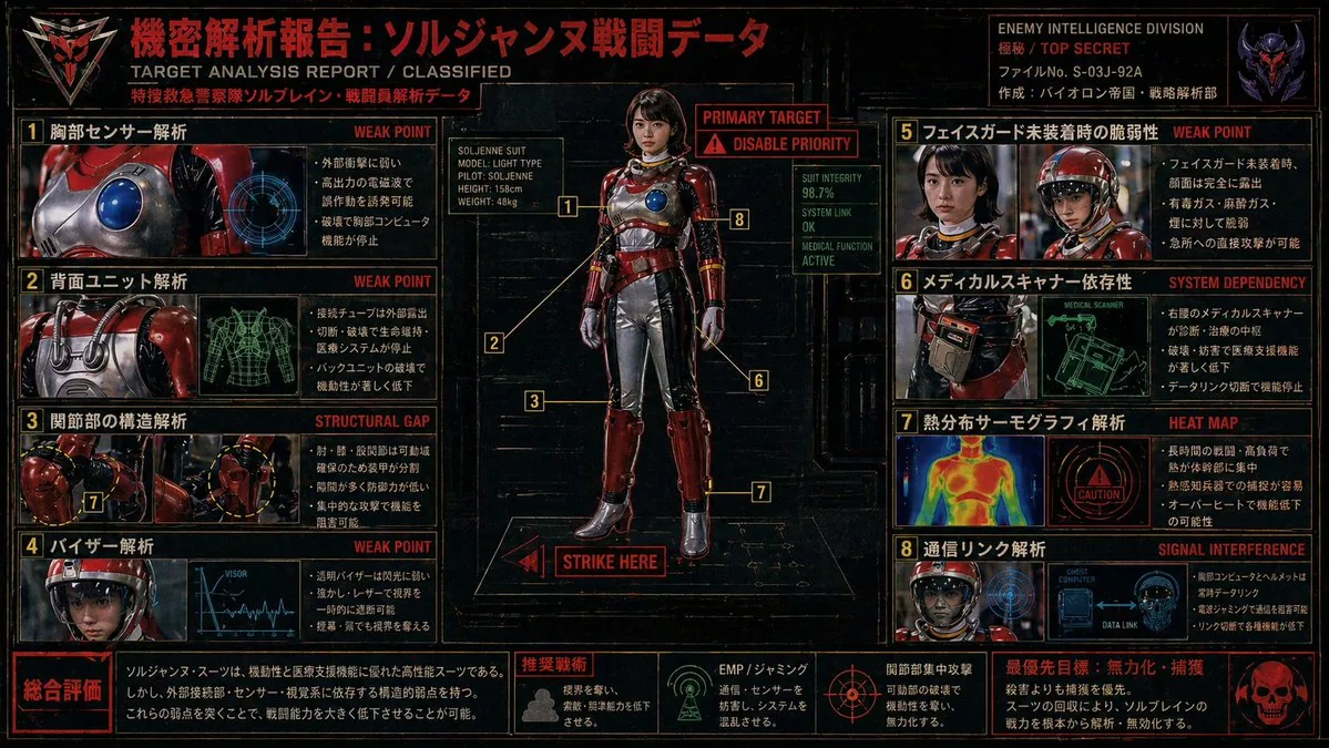 Classified Tokusatsu Target Analysis Poster reference