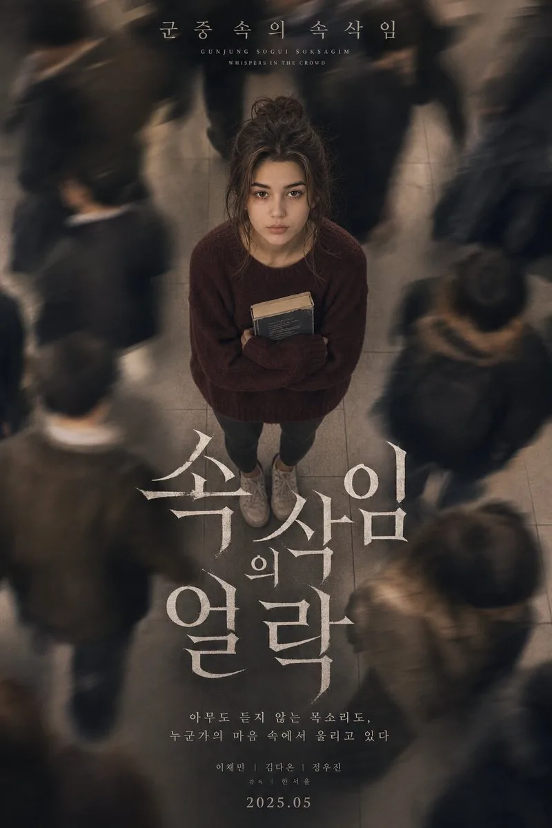 Melancholic K-Drama Subway Poster reference