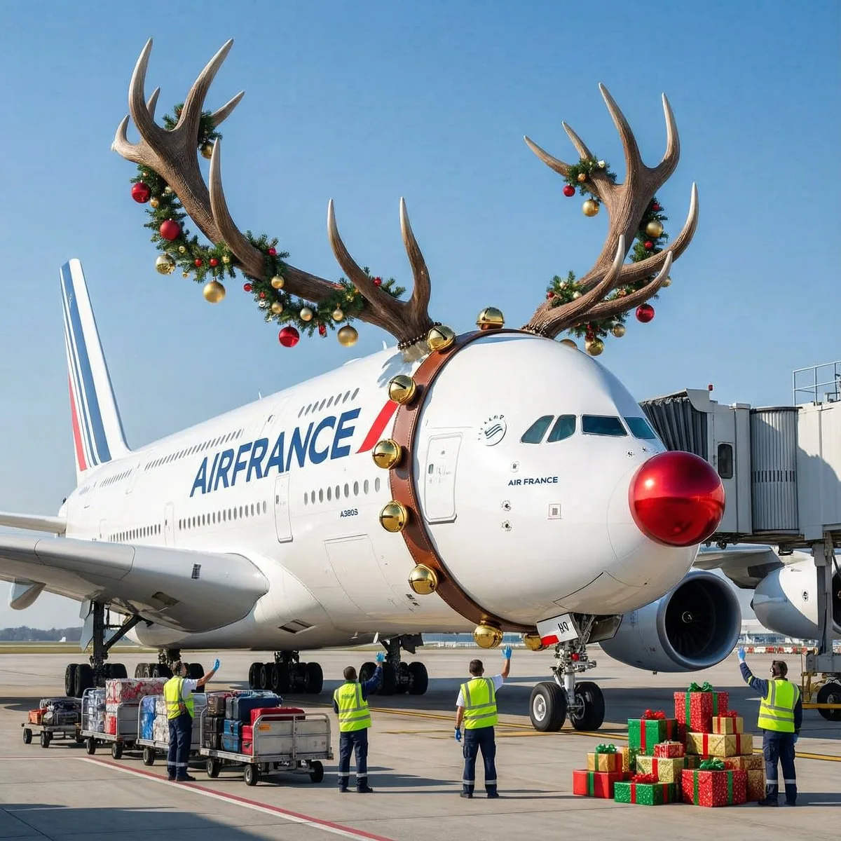 Air France ad fix prompt reference