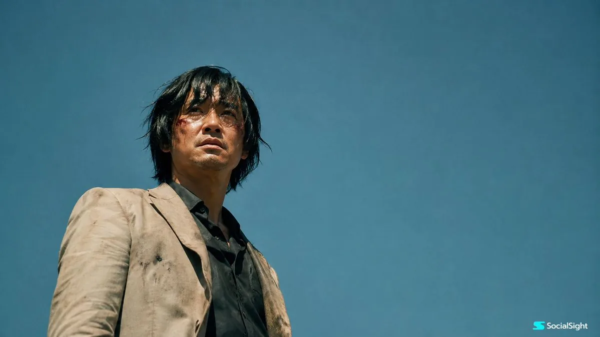 Wounded Man Cinematic Film Still reference