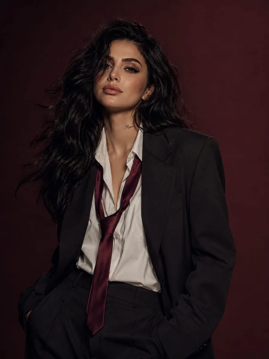 Power Suit Luxury Editorial reference