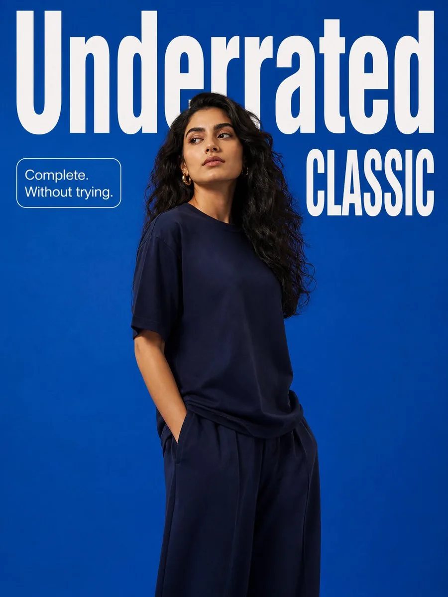 Minimalist Fashion Campaign Typography reference