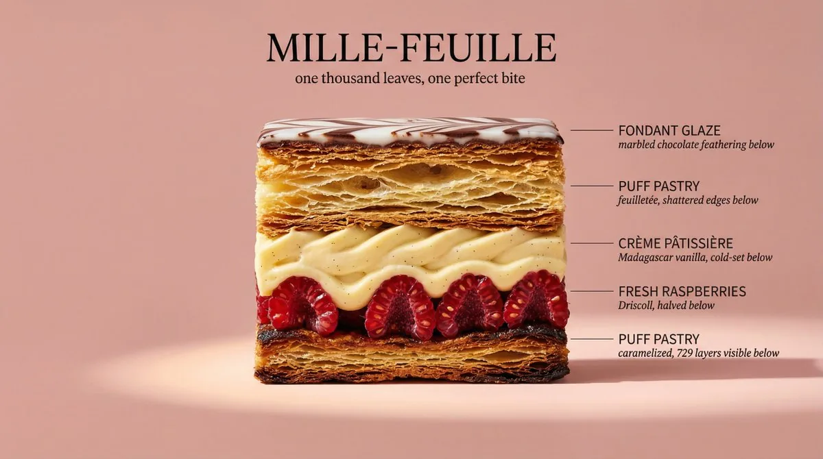 Architectural Food Photography Cross-Section Prompt reference