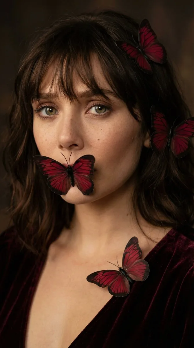 Mysterious Butterfly Portrait Prompt - Nano Banana Pro AI Prompt for Profile / Avatar reference