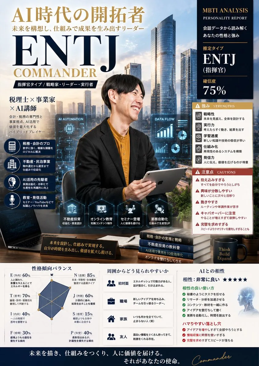 MBTI Personality Character Card Poster reference