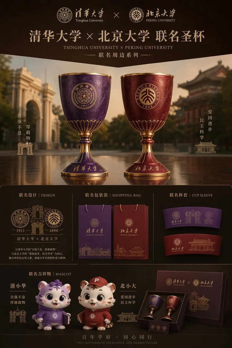 Luxury University Co-Branded Gift Poster reference