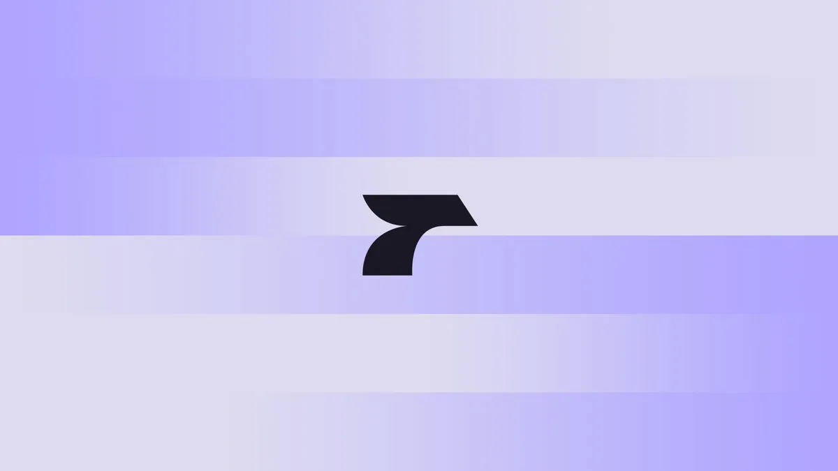 Minimal Abstract Tech Logo Poster reference