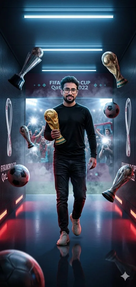 World Cup Victory Tunnel Scene reference