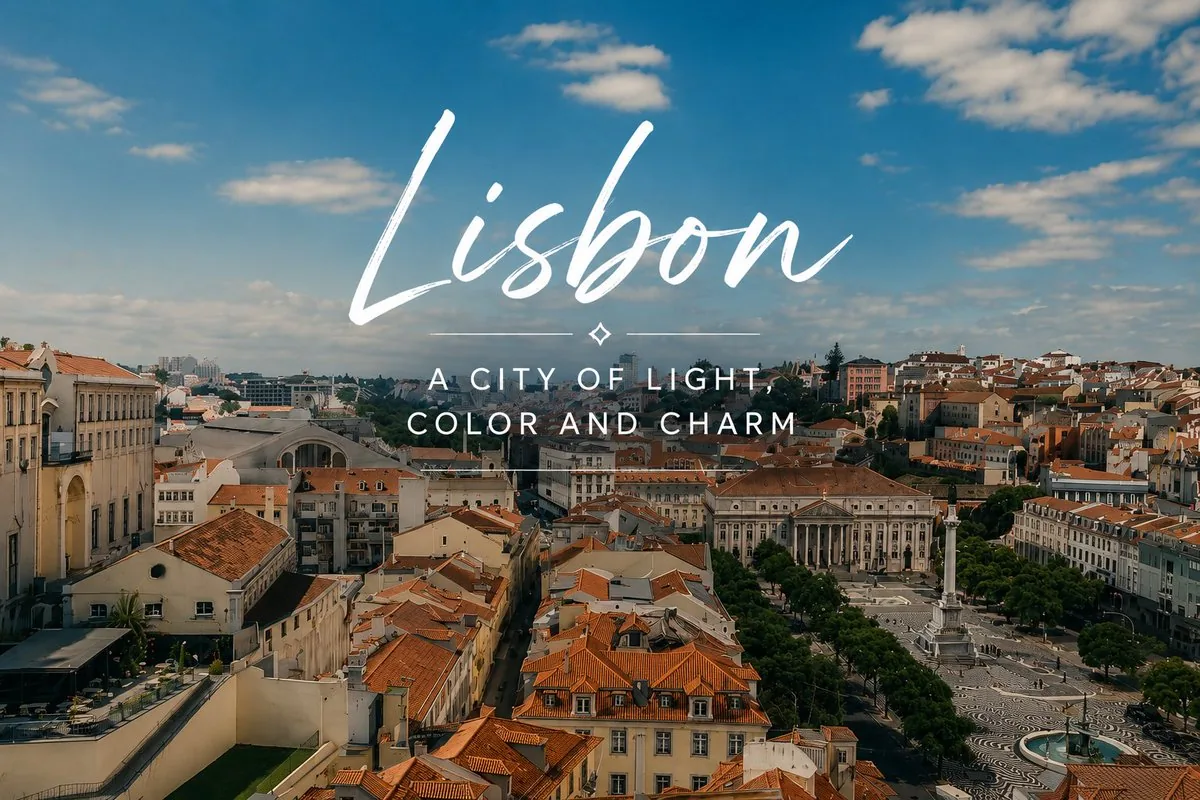 Lisbon Travel Poster reference