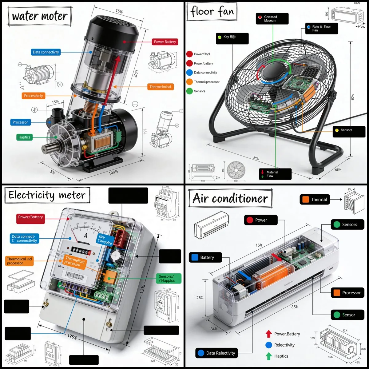 Technical Product Teardown Infographic reference
