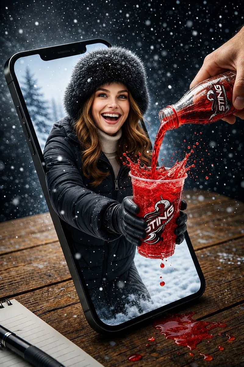 Surreal Product Soda Splash - Nano Banana Pro AI Prompt for Product Marketing reference