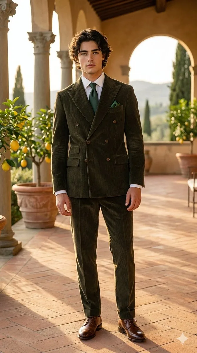 Fashion Editorial in Italian Villa at Golden Hour - Nano Banana Pro AI Prompt for Product Marketing reference