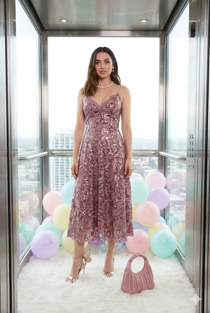 Ana de Armas Ultra-Photorealistic Douyin Aesthetic Prompt - Nano Banana Pro AI Prompt for Social Media Post reference