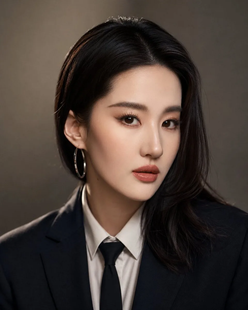Professional Identity-Preserving Corporate Portrait reference