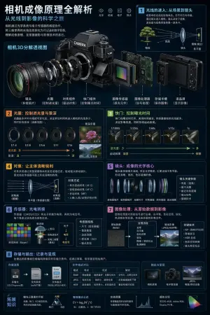 Camera Imaging Technology Infographic