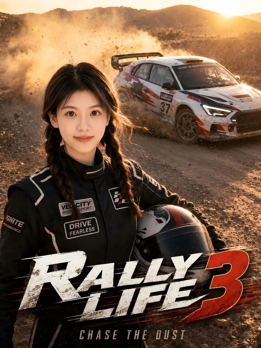 Desert Rally Commercial Movie Poster reference