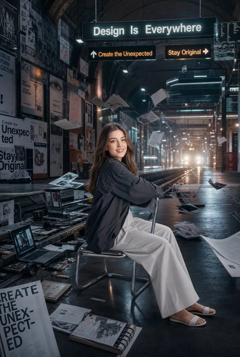 Surreal Cinematic Subway Studio reference