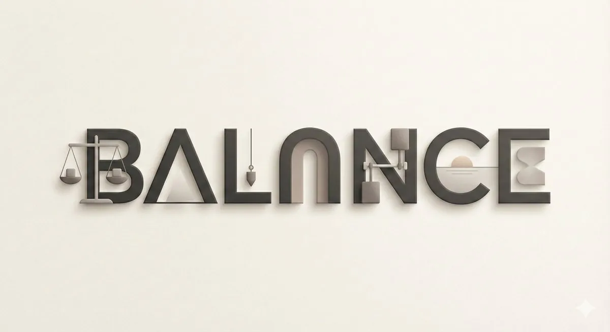 Minimalist Typographic Illustration Conveying Meaning reference