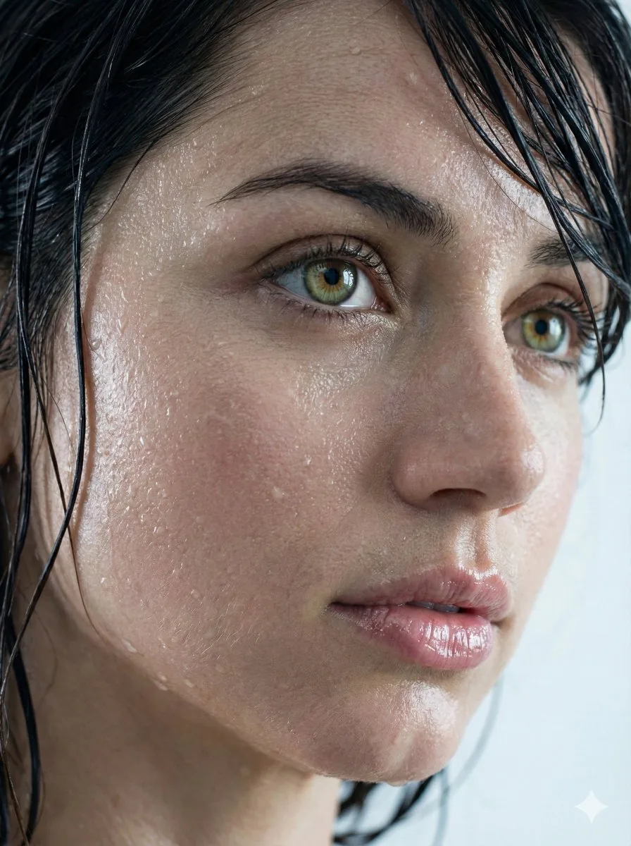 Hyper-Realistic Ana de Armas Profile Macro Shot - Nano Banana Pro AI Prompt for Social Media Post reference