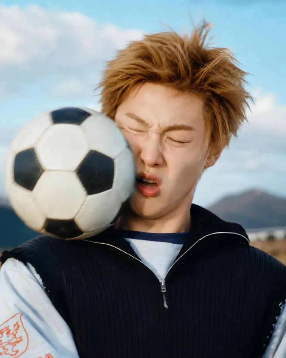 Soccer Ball Impact Action Shot reference
