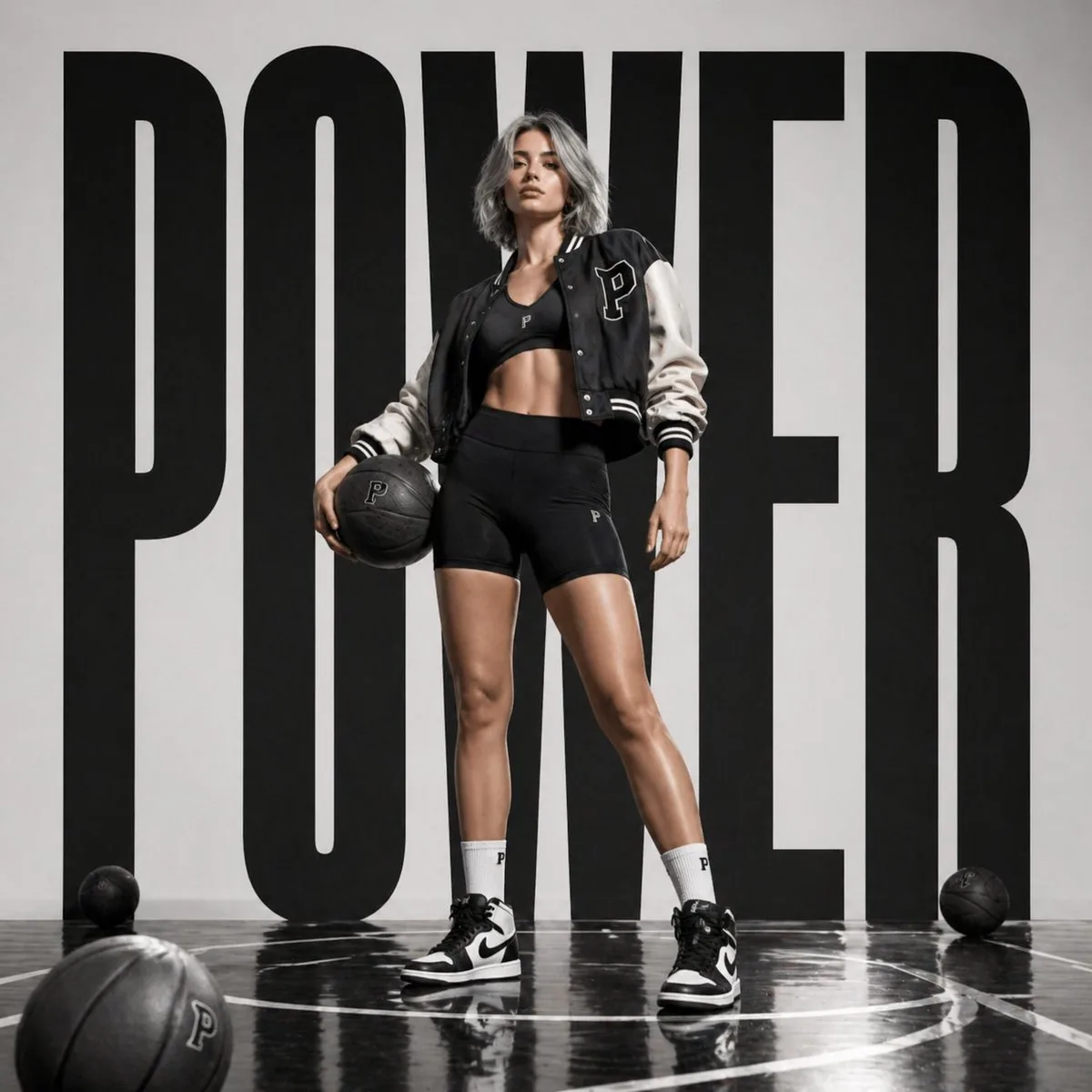 Luxury Sportswear Campaign Poster reference