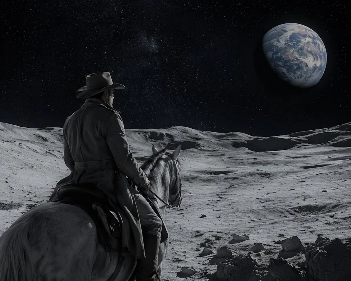 Sci-Fi Western Lunar Rider reference