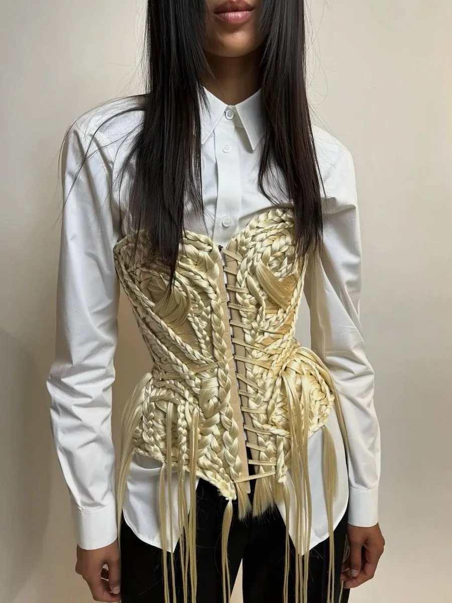Corset online shop page layout reference