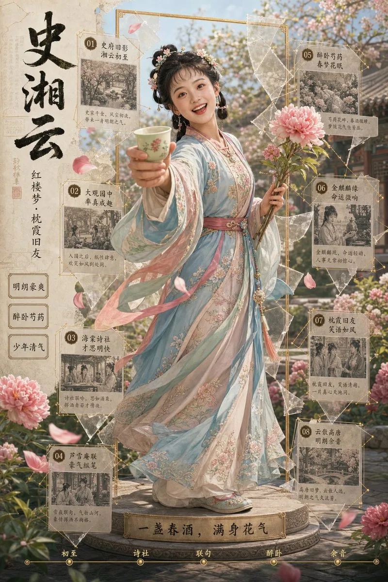 Shi Xiangyun Hanfu Story Poster reference