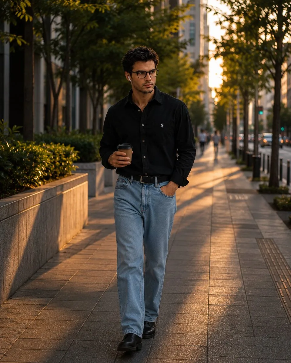 Urban Golden Hour Fashion Photography reference