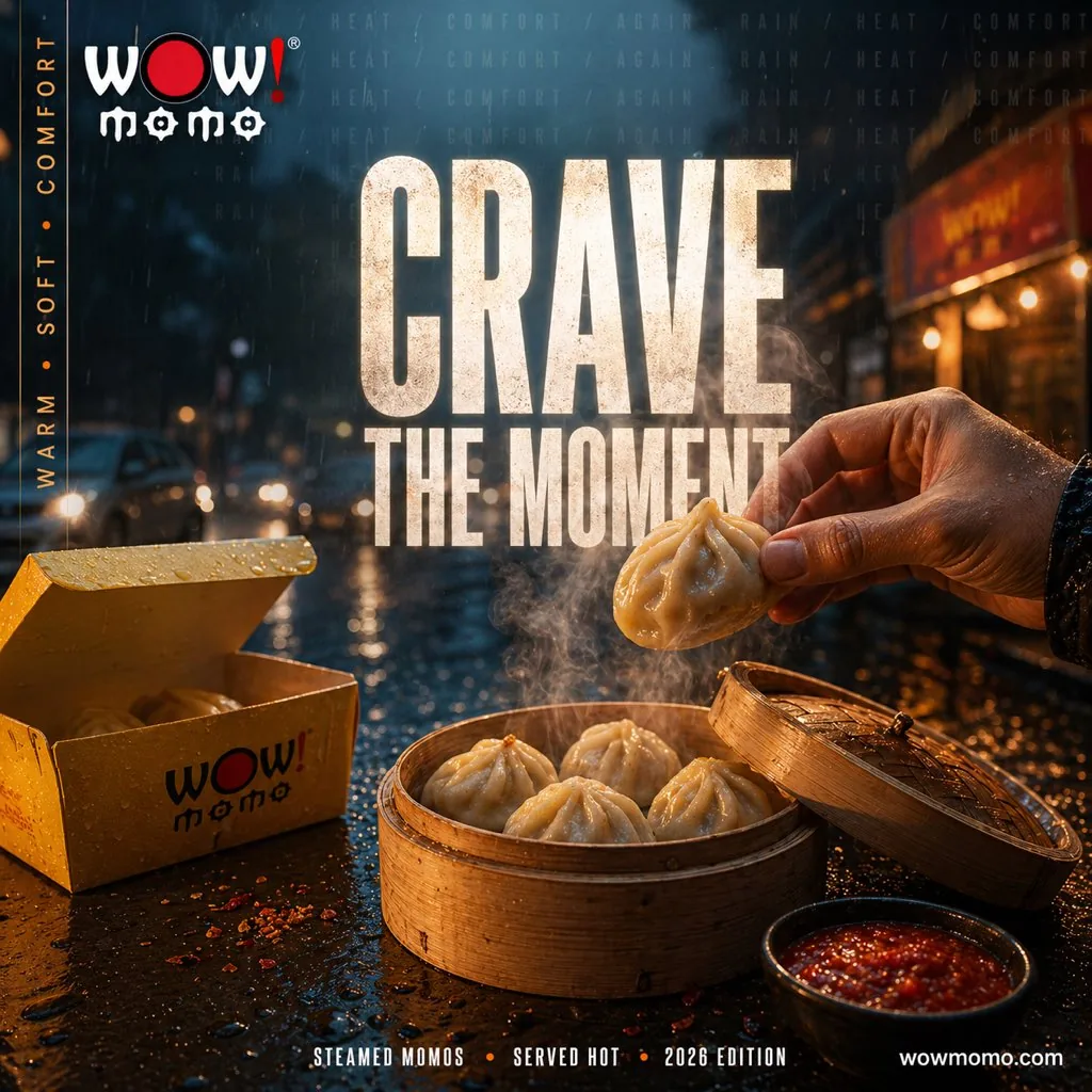 Cinematic Rainy Street Food Ad reference
