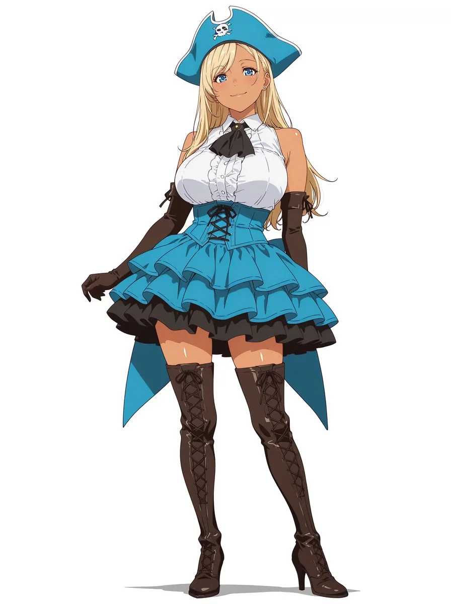Pirate Idol Costume Character reference