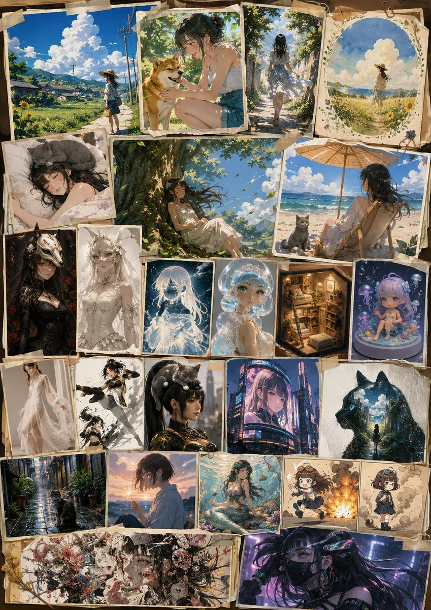 AI Art History Scrapbook reference