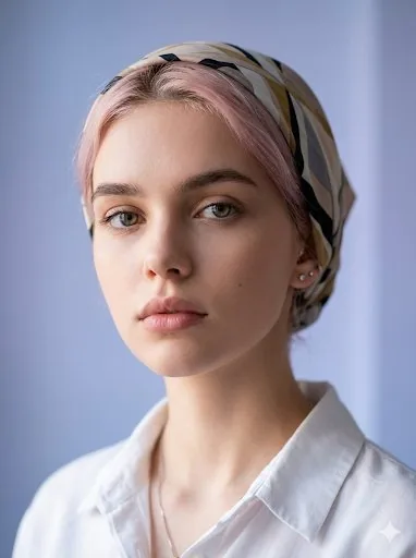 Ultra-Realistic Portrait with Identity Preservation and Headscarf - Nano Banana Pro AI Prompt for Profile / Avatar reference