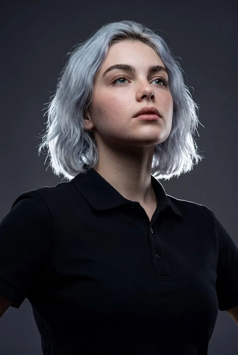 High-Impact Editorial Studio Portrait with Identity Lock - Nano Banana Pro AI Prompt for Profile / Avatar reference