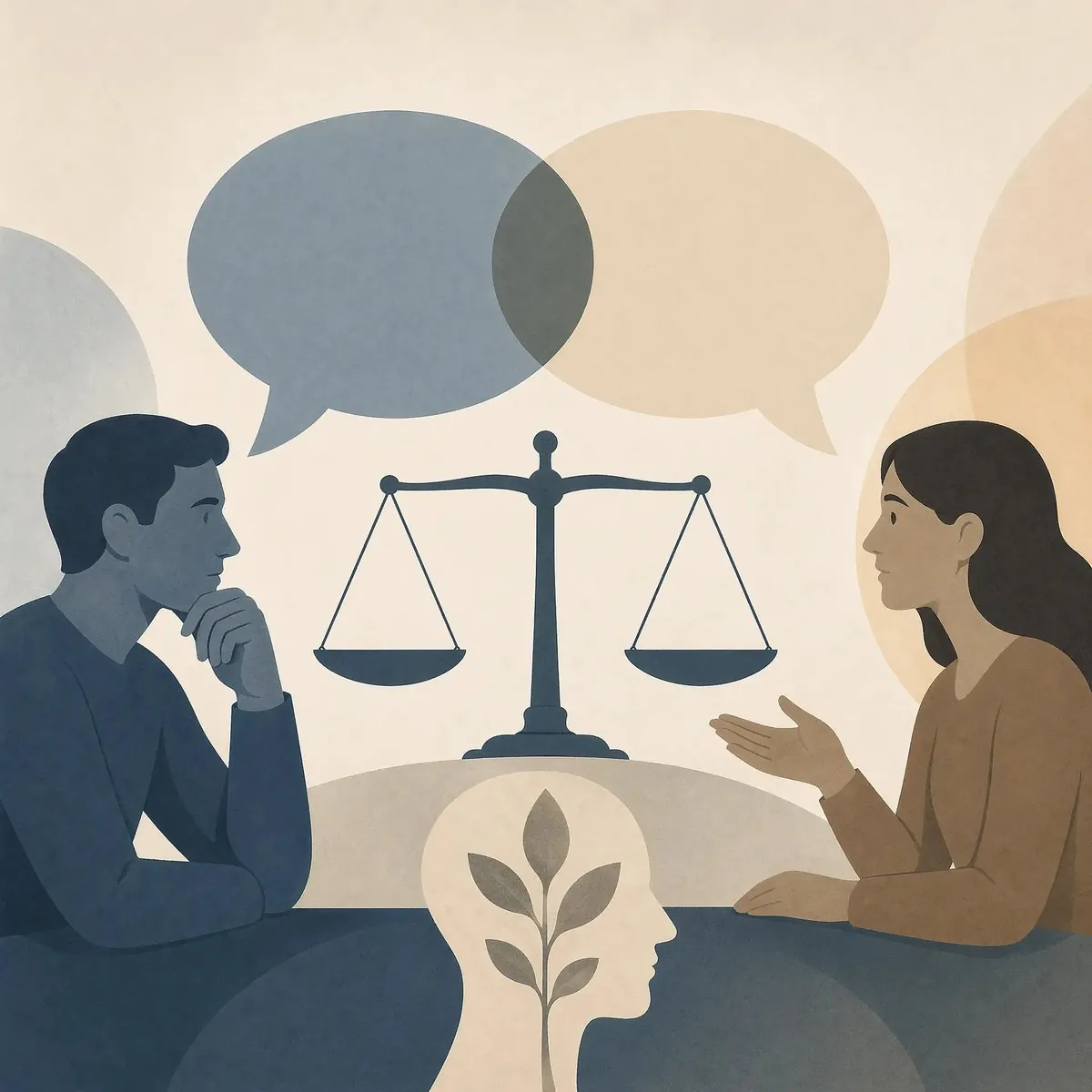 Cross-Strait Dialogue Editorial Illustration reference