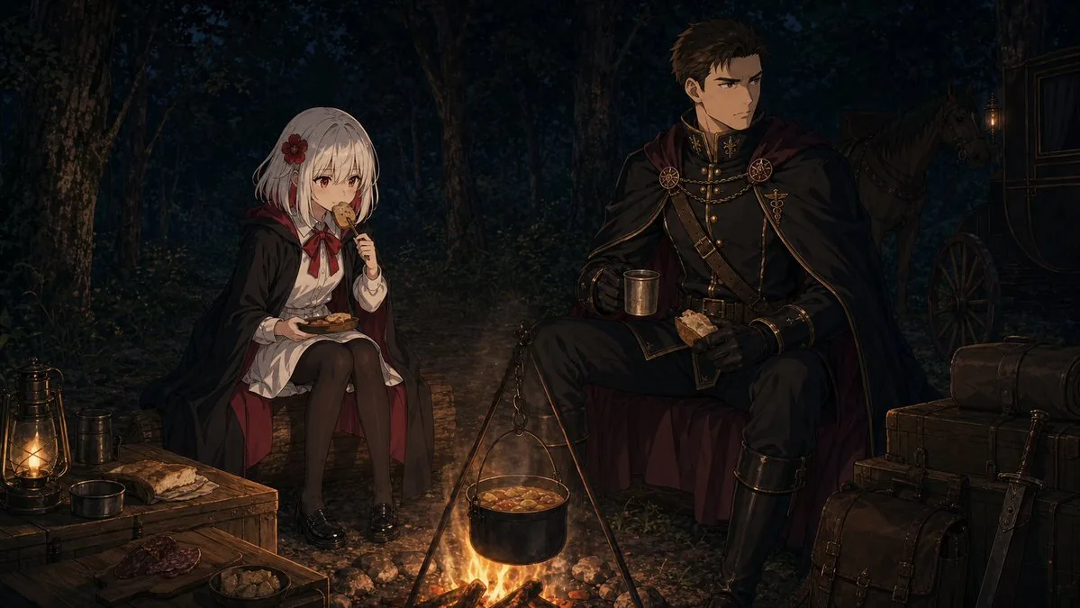 Night Forest Fantasy Camp reference